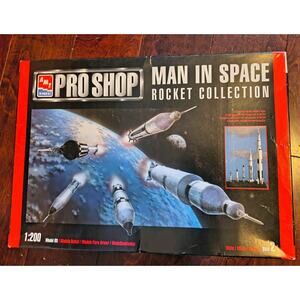 AMT ERTL Man In Space Rocket Collection 5 - 1:200 Scale Kit# 30037 NEW Open Box